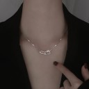 Collar de mujer con colgante conectado D405 2