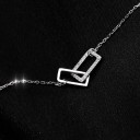 Collar de mujer con colgante conectado D405 3