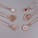 Collar de mujer con colgante D396 1