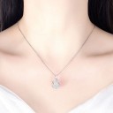 Collar de mujer con colgante D407 6