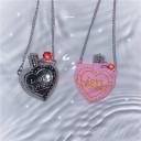 Collar de mujer con colgante de botella de amor 1