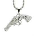 Collar de mujer con colgante de pistola 5