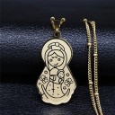 Collar de mujer con colgante familiar 4