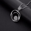 Collar de mujer con colgante grande 3