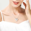 Collar de mujer con corazón abierto 2