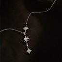 Collar de mujer con estrellas M122 3