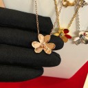 Collar de mujer con flor G596 2