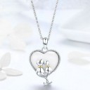 Collar de mujer con gatos 3