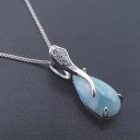Collar de mujer con gota D668 2