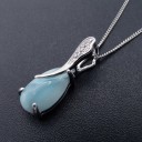 Collar de mujer con gota D668 3