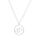 Collar de mujer con ola de mar 2