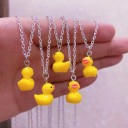 Collar de mujer con pato 5 piezas 1