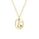 Collar de mujer con signo del zodiaco D391 18