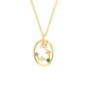 Collar de mujer con signo del zodiaco D391 14