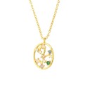 Collar de mujer con signo del zodiaco D391 15