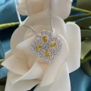 Collar de mujer con trébol de cuatro hojas D786 2