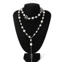 Collar de perlas para mujer D276 7