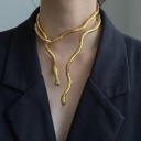 Collar de serpiente para mujer 3