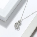 Collar de zorro para mujer D826 3