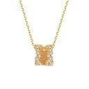 Collar dorado para dama 2