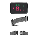 Collar inteligente antiladridos para perros con pantalla HD, recargable, resistente al agua, IP67, collar de entrenamiento con sonido, vibración y descargas eléctricas, sin control remoto. 2