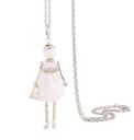 Collar largo de muñeca para mujer 11