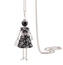 Collar largo de muñeca para mujer 23