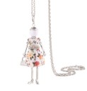 Collar largo de muñeca para mujer 25