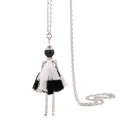 Collar largo de muñeca para mujer 29