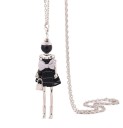 Collar largo de muñeca para mujer 33