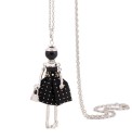 Collar largo de muñeca para mujer 4