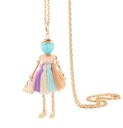 Collar largo de muñeca para mujer 6
