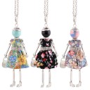 Collar largo de muñeca para mujer 1