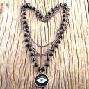 Collar triple de mujer 6