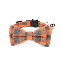 Collar with a Checked Bow Tie 2