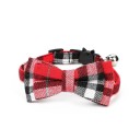 Collar with a Checked Bow Tie 5