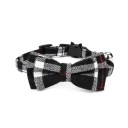 Collar with a Checked Bow Tie 7