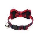 Collar with a Checked Bow Tie 11