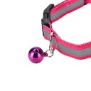 Collar with bell for cats and small dogs Reflective strip for better visibility in the dark Adjustable length 20 to 31 cm Polypropylene 11