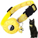 Collare con supporto per AirTag per gatti e cani di piccola taglia Collare regolabile e confortevole con stampa di lune e stelle Varianti 5