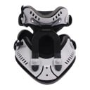 Collarín KOMZER ortesis ajustable tamaño universal soporte 360° con acolchado de espuma material compuesto negro-gris para la fijación del cuello 1