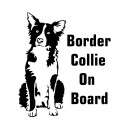 Collie auto sticker 1