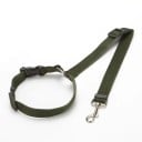 Collier ajustable et ceinture de sécurité pour chiens 2 en 1 en sangle nylonique Protection des animaux de compagnie lors des voyages 7