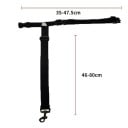 Collier ajustable et ceinture de sécurité pour chiens 2 en 1 en sangle nylonique Protection des animaux de compagnie lors des voyages 11