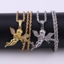 Collier avec ange 1