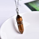 Collier avec cristal naturel 9