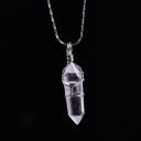 Collier avec cristal naturel 11