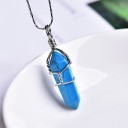 Collier avec cristal naturel 3