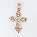 Collier avec croix D388 12