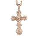 Collier avec croix D388 2